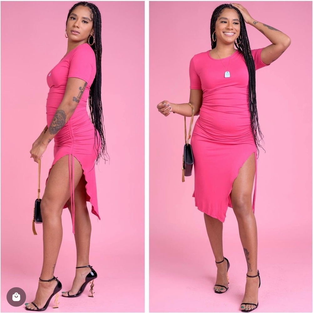 Pink Summer Dress - Picture 3 of 3